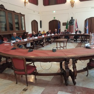 La sala del Consiglio provinciale