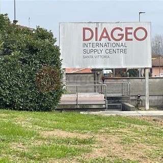 Lo stabilimento Diageo di Santa Vittoria d'Alba