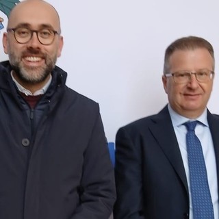 Il presidente Robaldo con il consiglier Antoniotti