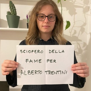 La radicale Alice Depetro in sciopero della fame per la liberazione di Alberto Trentini