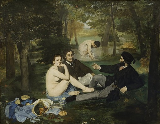 Le dejéuner sur l’herbe (Manet), Parigi, Museo d’Orsay