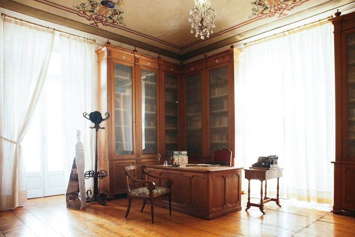 L'interno del Museo Casa Galimberti