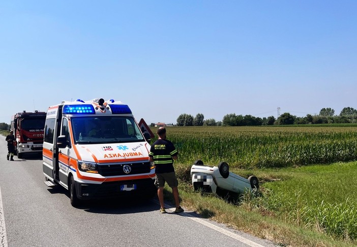 La scena dell'incidente