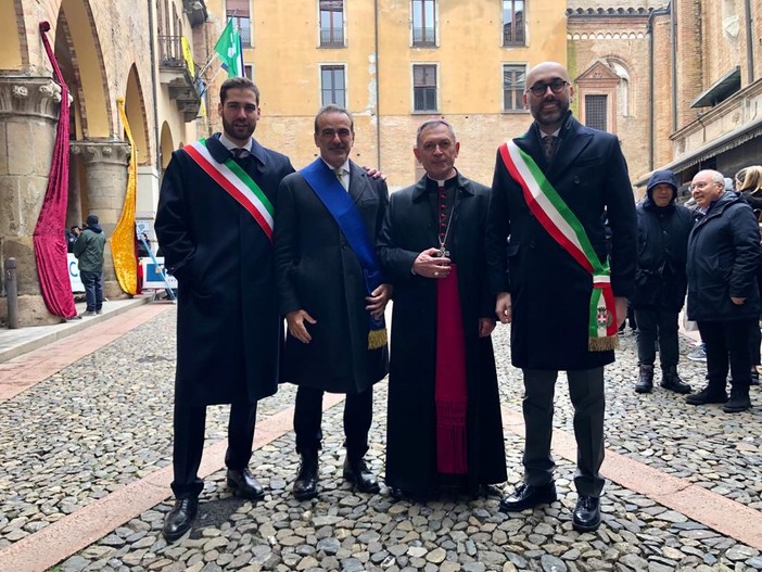 A Lodi, per la festa di San Bassiano, anche il sindaco di Mondovì Robaldo