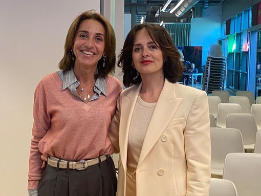 Il consigliere regionale Fdi Federica Barbero con la vicepresidente Elena Chiorino