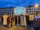 La storica Confraternita di Sant'Eligio di Saluzzo alla Processione della Madonna del Carmine a Cuneo