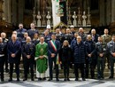 Foto di gruppo per i partecipanti alla cerimonia al termine della messa in duomo