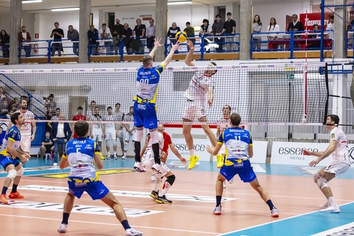 La Cuneo vista a Fano è stata meno brillante delle prime uscite stagionali: 3-2 il successo dei marchigiani (Foto Virtus Fano)