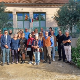 Delegazione di Frabosa Sottana in visita al comune gemello di Collobrière, in Francia