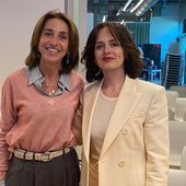 Il consigliere regionale Fdi Federica Barbero con la vicepresidente Elena Chiorino