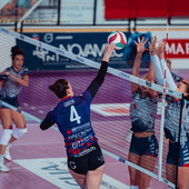 Una immagine del match (foto sito Legavolleyfemminile)