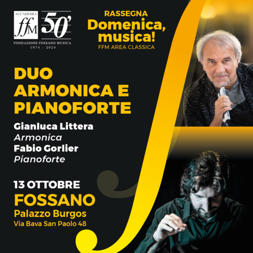 Duo armonica e pianoforte: Gianluca Littera e Fabio Gorlier