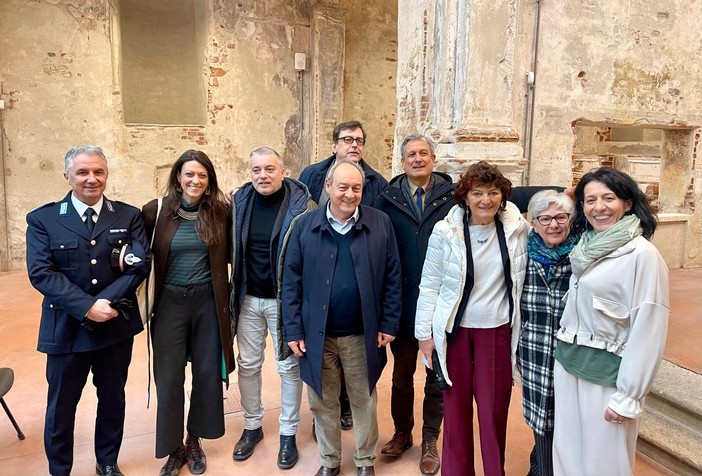 L'inaugurazione della Bottega Perla, in via Ancina