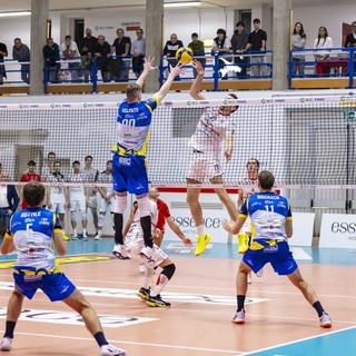 La Cuneo vista a Fano è stata meno brillante delle prime uscite stagionali: 3-2 il successo dei marchigiani (Foto Virtus Fano)