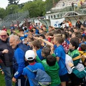 Un momento di una delle passate edizioni della Festa del Calcio provinciale