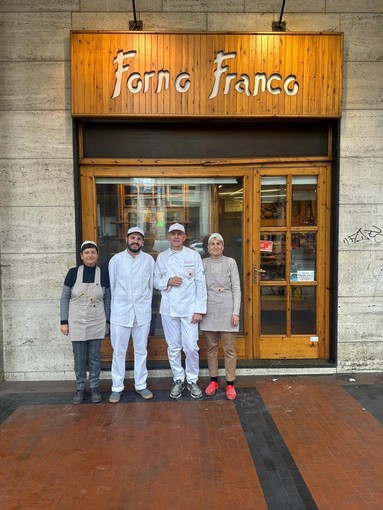 Cuneo, la panetteria “Forno Franco” celebra i primi 40 anni di attività