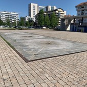 La fontana di piazza della Costituzione