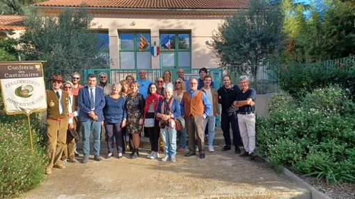 Delegazione di Frabosa Sottana in visita al comune gemello di Collobrière, in Francia