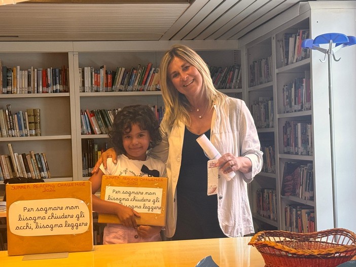 Nei giorni scorsi il vicesindaco e assessore alla Cultura Donatella Rattalino ha premiato i bimbi vincitori della prima edizione della &quot;Summer Reading Challenge&quot;