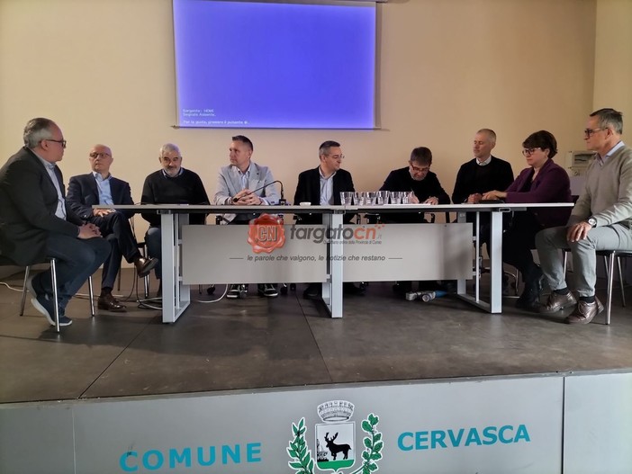 I rappresentanti delle amministrazioni presenti all'incontro