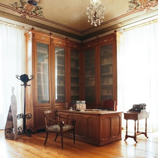 L'interno del Museo Casa Galimberti