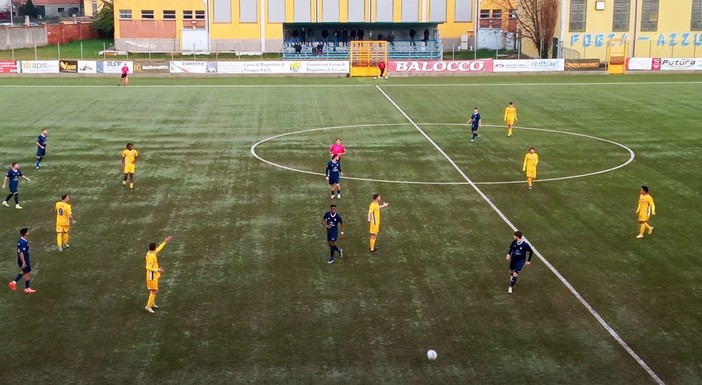 Calcio Serie D: De Souza risponde a Galasso, Fossano-Pinerolo finisce 1-1