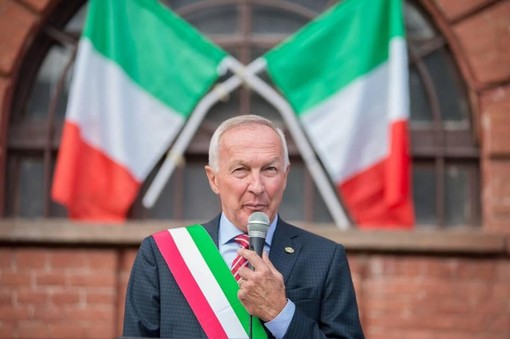 Il sindaco di Saluzzo Franco Demaria