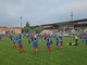 I ragazzi del Cuneo Oltrestura alla festa del calcio giovanile