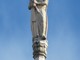 La  statua di San Biagio in una guglia del Duomo di Milano