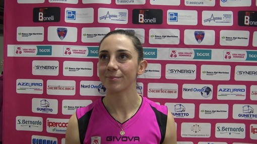 Il libero del Volleyball Casalmaggiore Giorgia Faraone