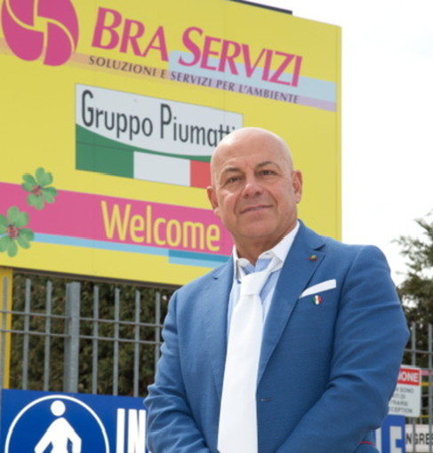 L'imprenditore braidese Giuseppe Piumatti (foto G. Galleano)