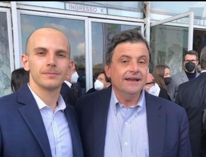 Giacomo Prandi con Carlo Calenda