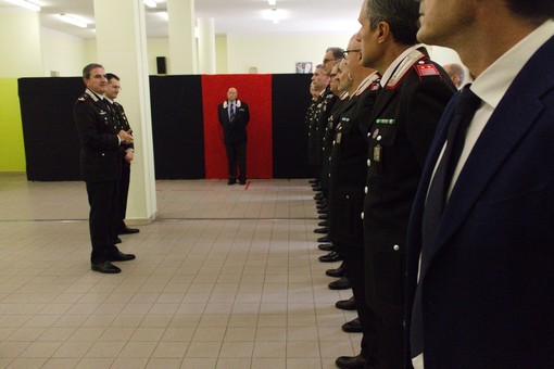 Al comando provinciale dei Carabinieri di Cuneo la visita del generale Di Stasio