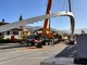 Garessio, installato l’arco del nuovo ponte Odasso [VIDEO]