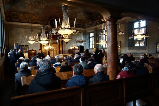 Salluzzo, il giorno della Memoria alla Sinagoga Ebraica - Foto Paola Ravazzi