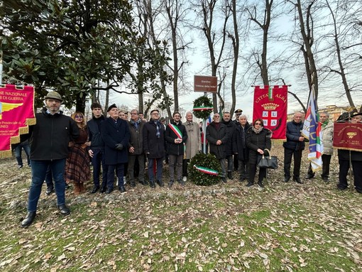 Alba: la città ha celebrato il Giorno del Ricordo in memoria delle vittime delle foibe e dell’esodo giuliano-dalmata