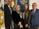 Hicham Barida, Diana Bertolino, Gaia Frunzio (Presidente del Rotary Club Alba e Marco Dotta