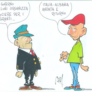 ITALIA-ALBANIA ANDATA E RITORNO