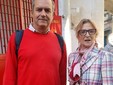 L’ex sindaco di Napoli Luigi de Magistris con Maria Grazia Colombari