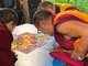 I bambini della scuola dell'infanzia di Beinette incontrano i monaci tibetani