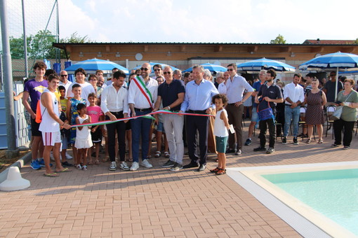 Inaugurata a Mondovì la piscina comunale all'aperto di Sant'Anna Avagnina [FOTO]