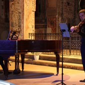 Lorenzo Bongiovanni (pianoforte) e Nicola Dho (violino)