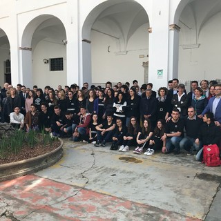 L'inaugurazione del laboratorio