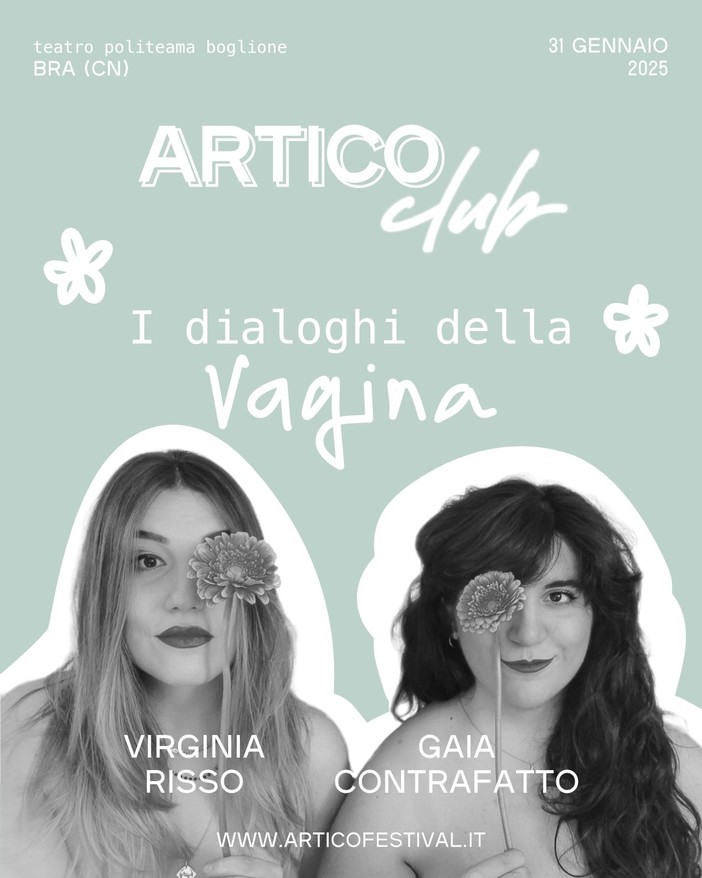 Artico Club, al Politeama di Bra lo spettacolo &quot;I dialoghi della vagina&quot;