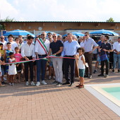Inaugurata a Mondovì la piscina comunale all'aperto di Sant'Anna Avagnina [FOTO]