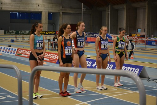 Atletica, 3000 m indoor: la morozzese Adele Roatta quinta ad Ancona