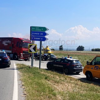 La scena dell'incidente