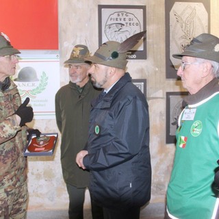 Il Generale Michele Risi in visita al Memoriale di Cuneo