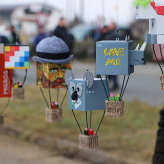 Le mongolfiere diventano &quot;cubiche&quot; grazie alle Bocce Quadre Mondovì