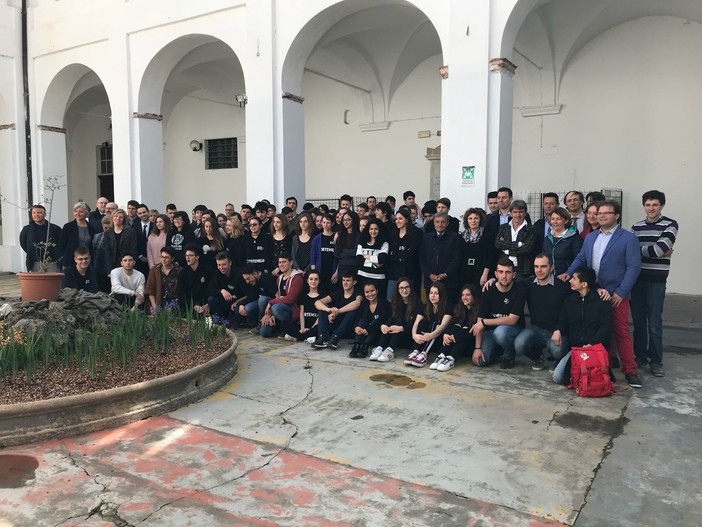 L'inaugurazione del laboratorio